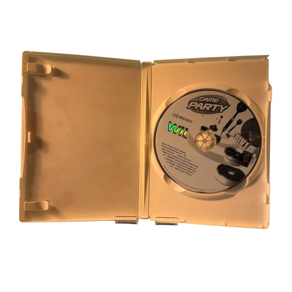 Game Party Nintendo Wii Midway 2007 Sports Compilation RVL-P-RGXE-USA CIB